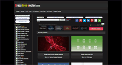 Desktop Screenshot of crazyfreevector.com